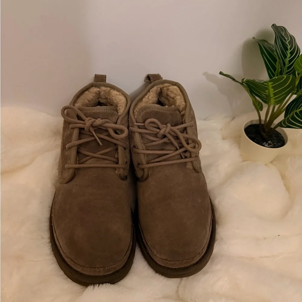 UGG Men's Brown Suede Chukka Boots